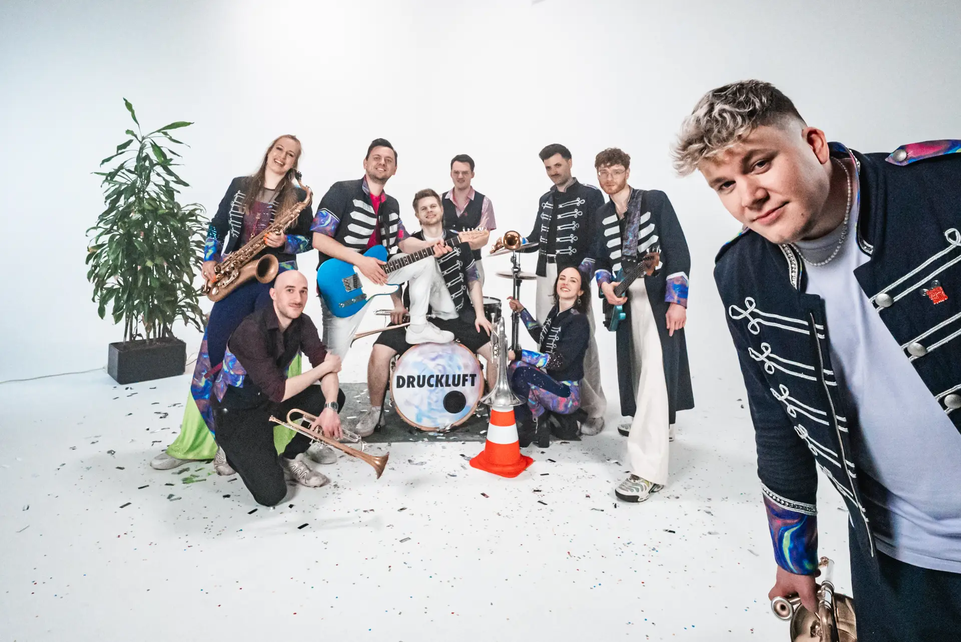 Druckluft — Brass-Party-Pop-Band